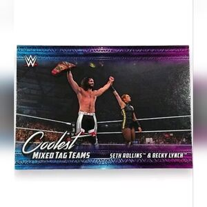 Seth Rollins 🔥 WWE Wrestling Trading Card 🏆 WWE Champion 🔥 The Shield